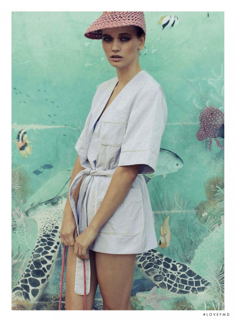 Lyoka Tyagnereva featured in I Love Miami, June 2013