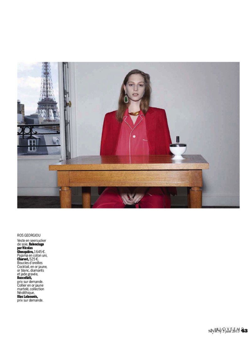 Rosanna Georgiou featured in Paris De Ma Fenetre, June 2013