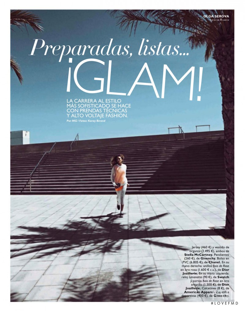 Olga Serova featured in Preparadas, Listas..!glam! , June 2013