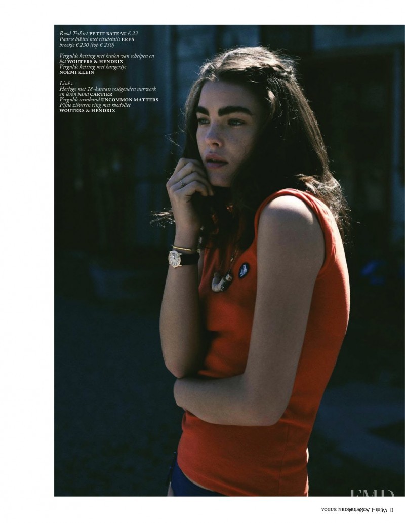 Bambi Northwood-Blyth featured in Perfect Nonchalance, July 2013