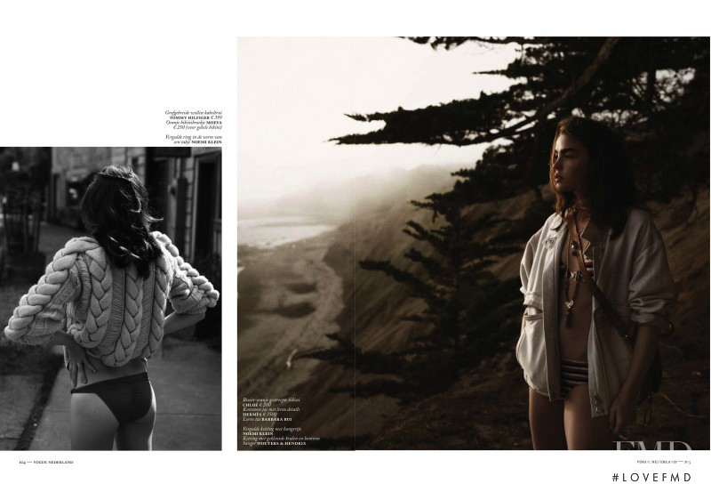 Bambi Northwood-Blyth featured in Perfect Nonchalance, July 2013