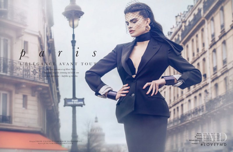 Liah Cecchellero featured in Paris L\'Elegance Avant Tout, June 2013