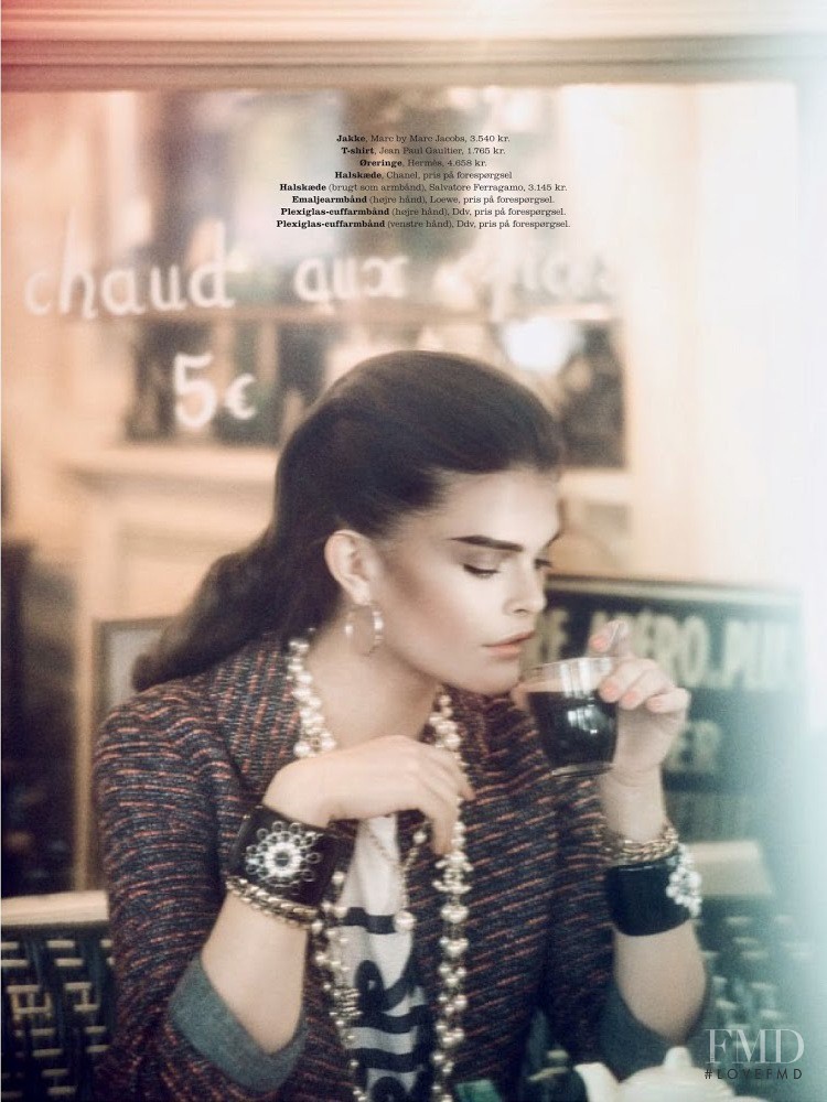 Liah Cecchellero featured in Paris L\'Elegance Avant Tout, June 2013