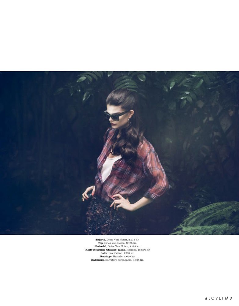 Liah Cecchellero featured in Paris L\'Elegance Avant Tout, June 2013