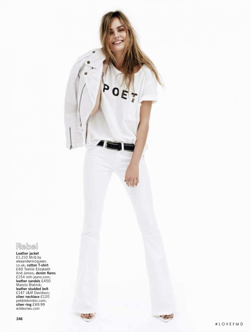 Dimphy Janse featured in White? Hot!, July 2013
