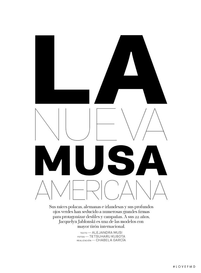 La Nueva Musa Americana, May 2013