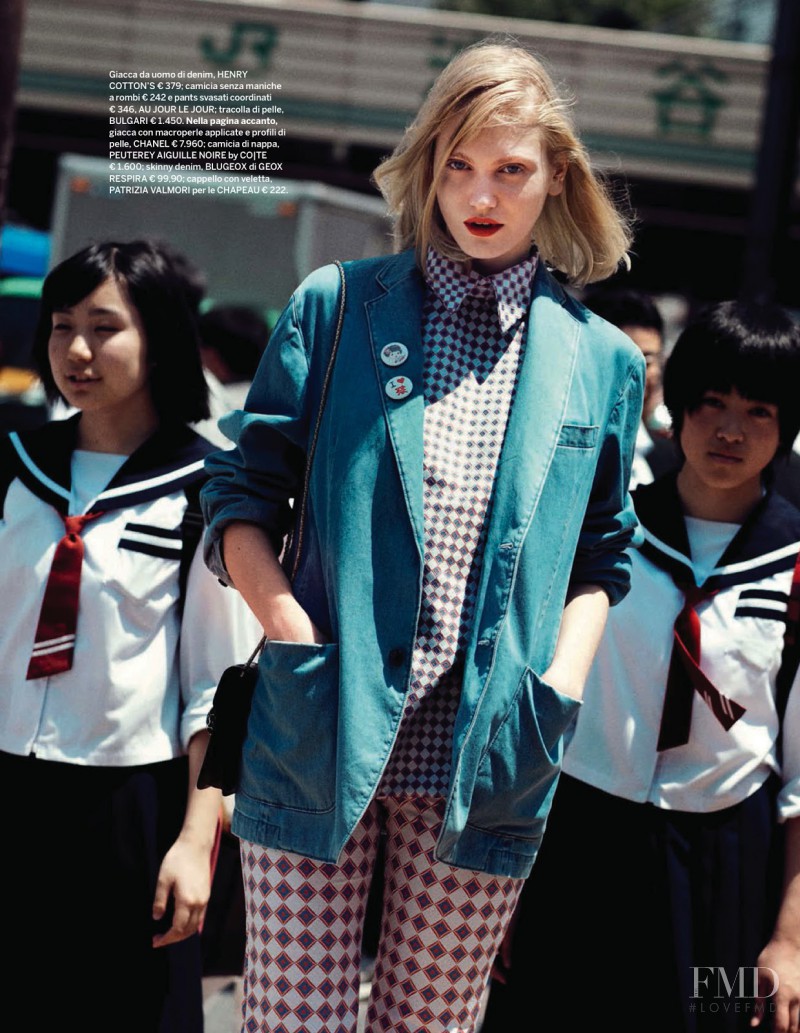 Sasha Melnychuk featured in Tokyo Yo Yo, June 2013