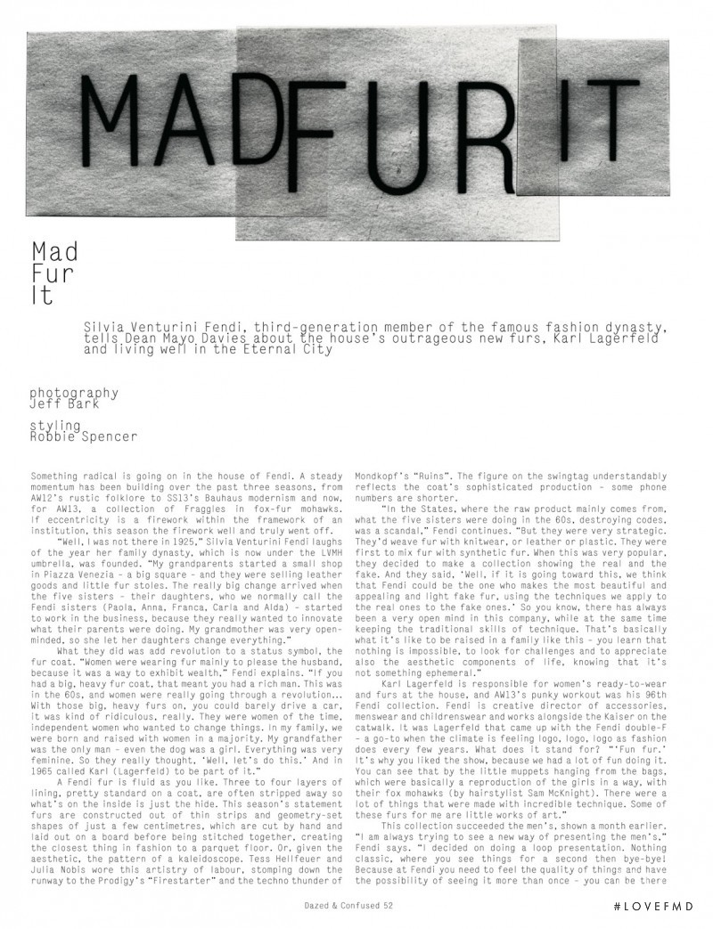 Mad Fur It, July 2013