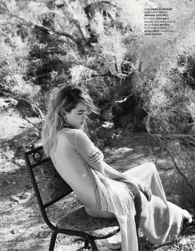 Camille Rowe featured in Duel Au Soleil, June 2013