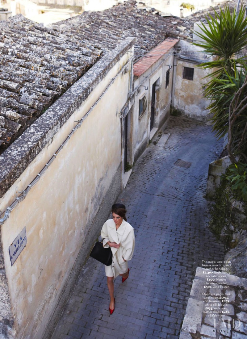 Milly Simmonds featured in La Dolce Vita, July 2013