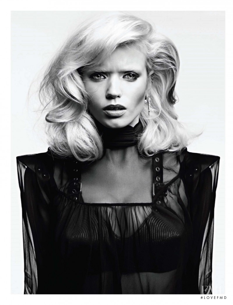 Abbey Lee Kershaw featured in Love Is Colder Than Death, April 2011