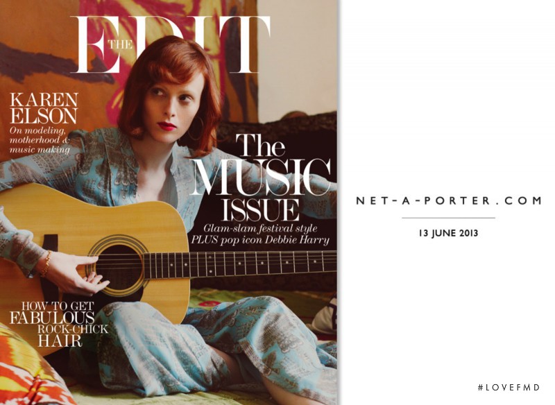 Karen Elson featured in The Songbird, June 2013