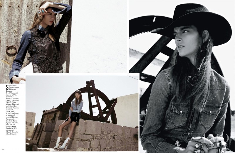 Sona Matufkova featured in Come Nel Far West, June 2013