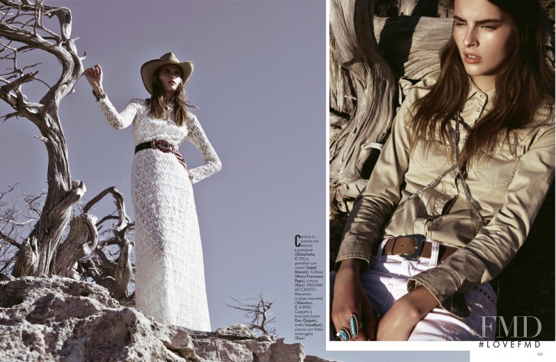 Sona Matufkova featured in Come Nel Far West, June 2013