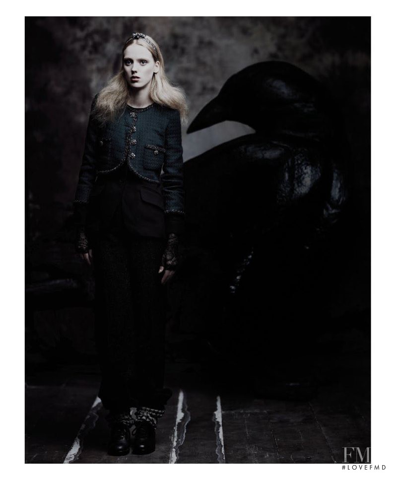 Kirsten Larsen featured in CHANEL Poetic Luxury, December 2012