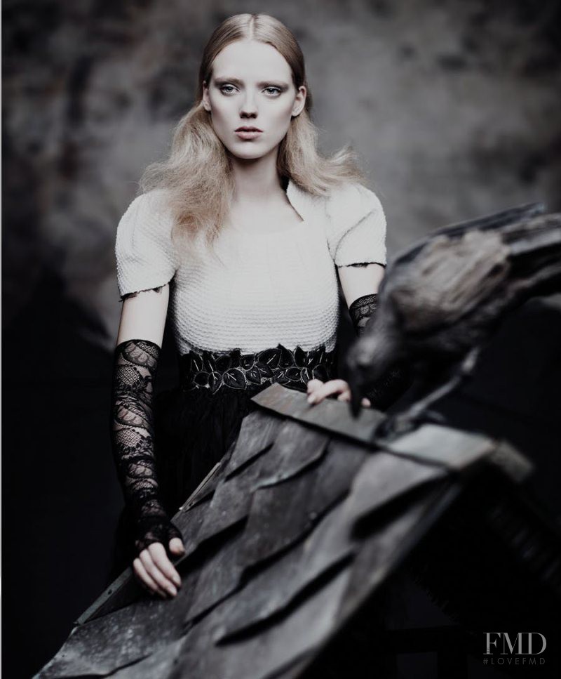 Kirsten Larsen featured in CHANEL Poetic Luxury, December 2012