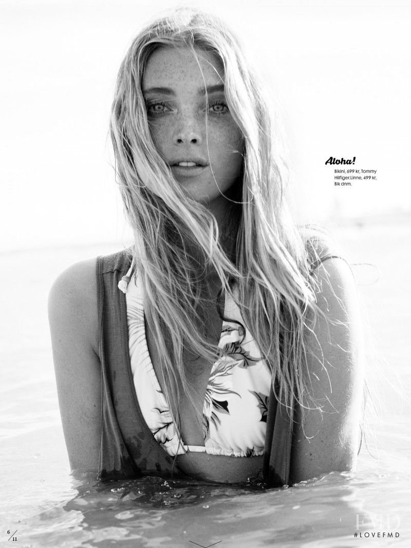 Elsa Hosk featured in Miami Beach, July 2013