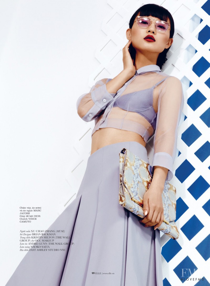 Xu Chao Zhang featured in Hot Hot Heat, July 2013