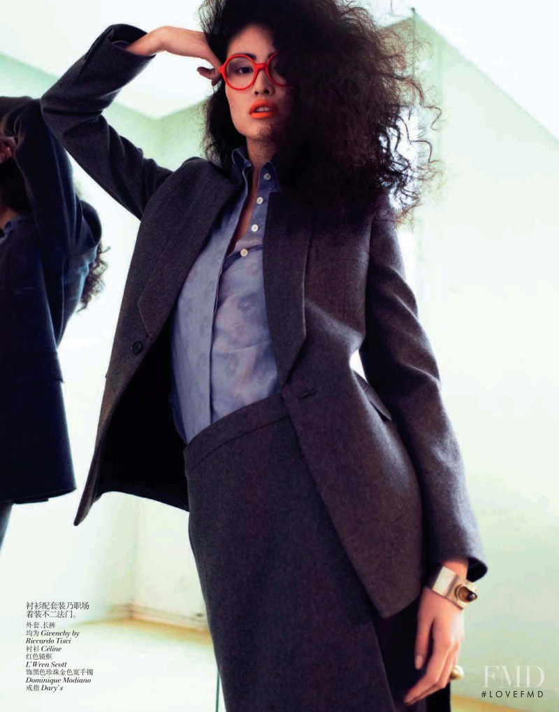 Sui He featured in New Tailoring, July 2013