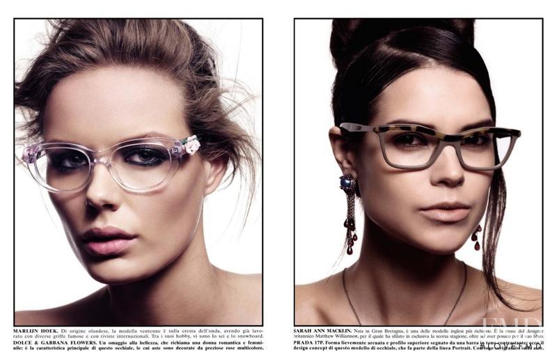 Marlijn Hoek featured in A Clear Look, March 2013