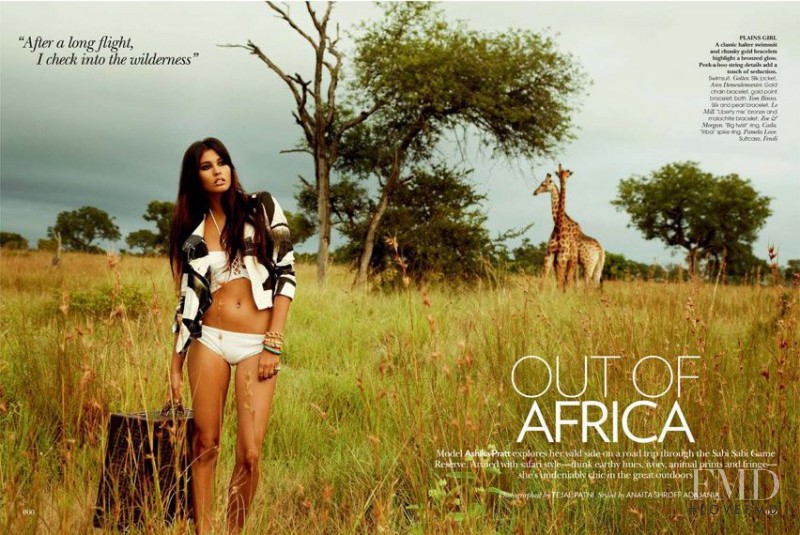 Ashika Pratt featured in Out of Africa, April 2011