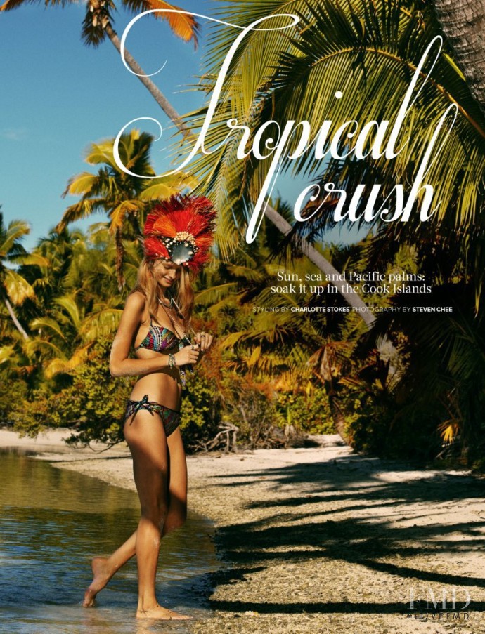 Eva Downey featured in Tropical Crush, November 2012