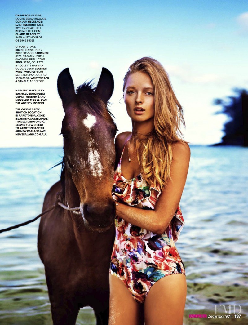 Eva Downey featured in Tropic Fever, December 2012