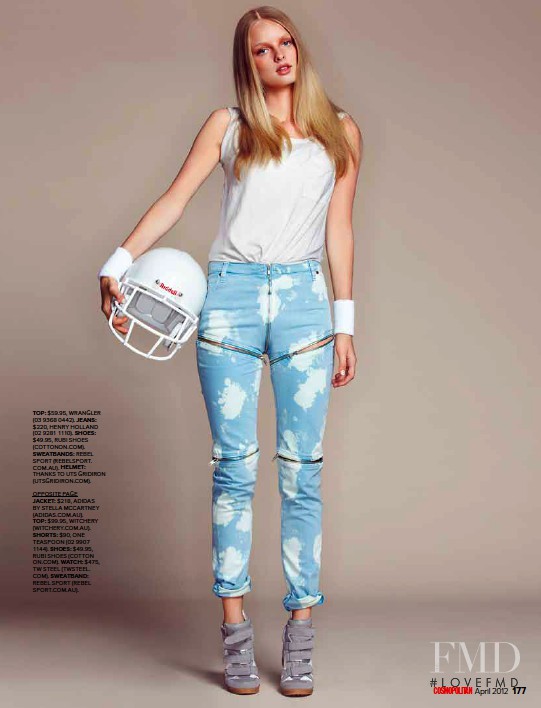 Eva Downey featured in Game On, April 2013