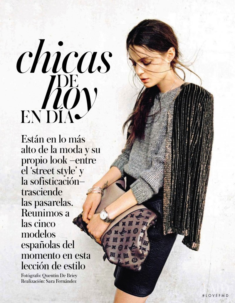 Marina Pérez featured in Chicas De Hoy En Dia, July 2013