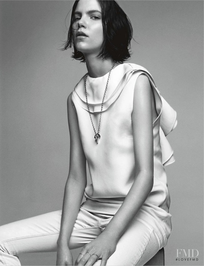 Agnes Nabuurs featured in Bianco, July 2013