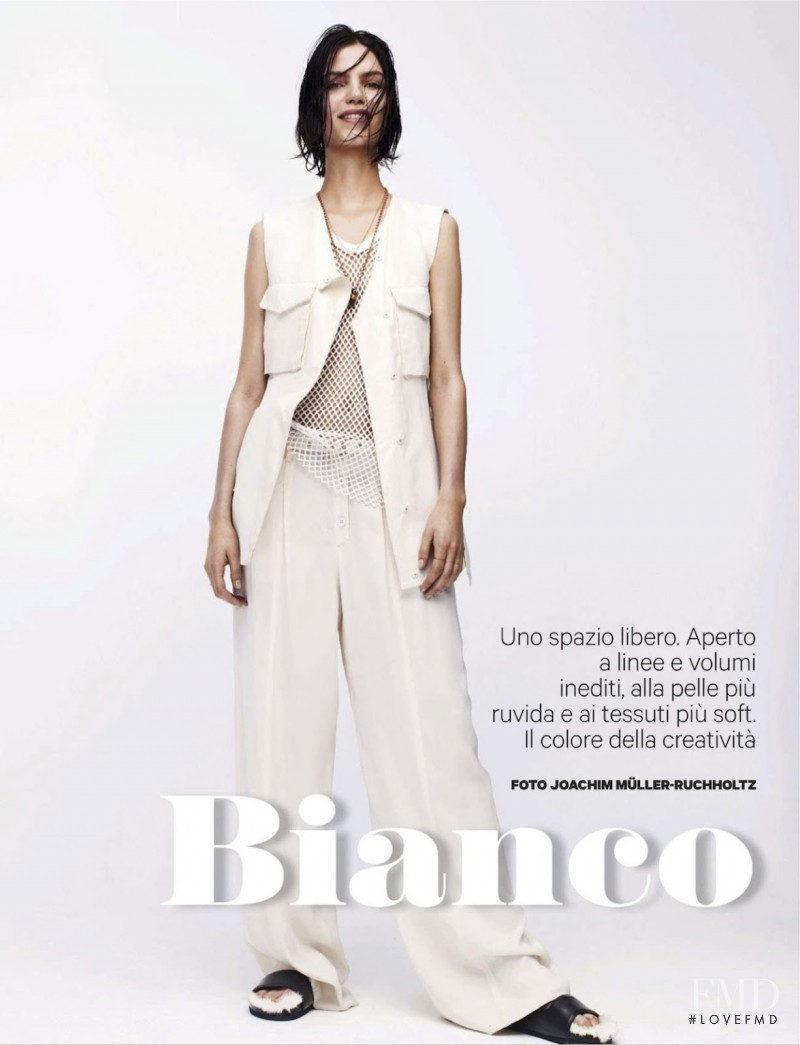 Agnes Nabuurs featured in Bianco, July 2013