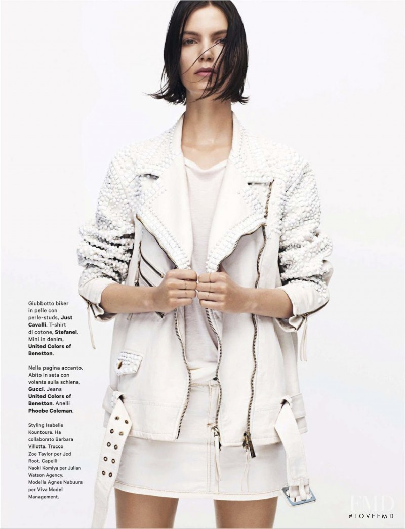 Agnes Nabuurs featured in Bianco, July 2013