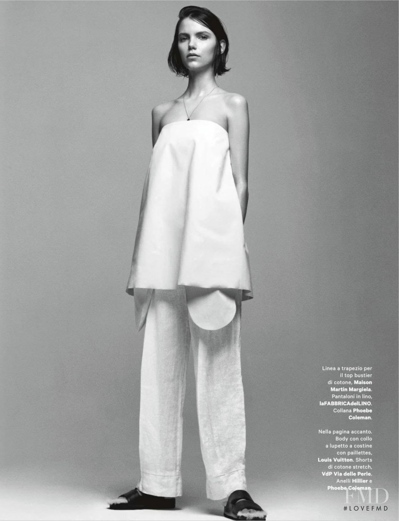 Agnes Nabuurs featured in Bianco, July 2013