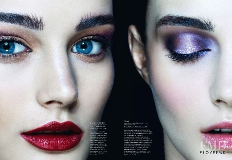 Ksenia Nazarenko featured in Wake Up For Make Up, December 2012