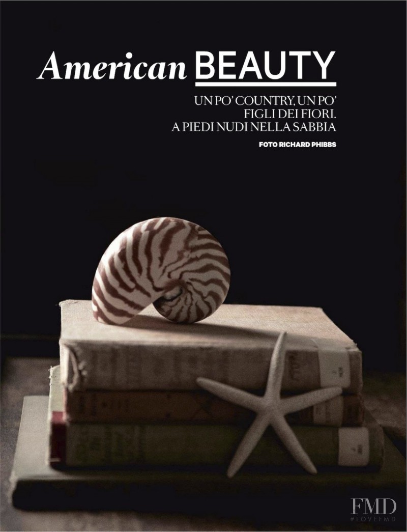 Franziska von Tschurtschenthaler featured in American Beauty, July 2013