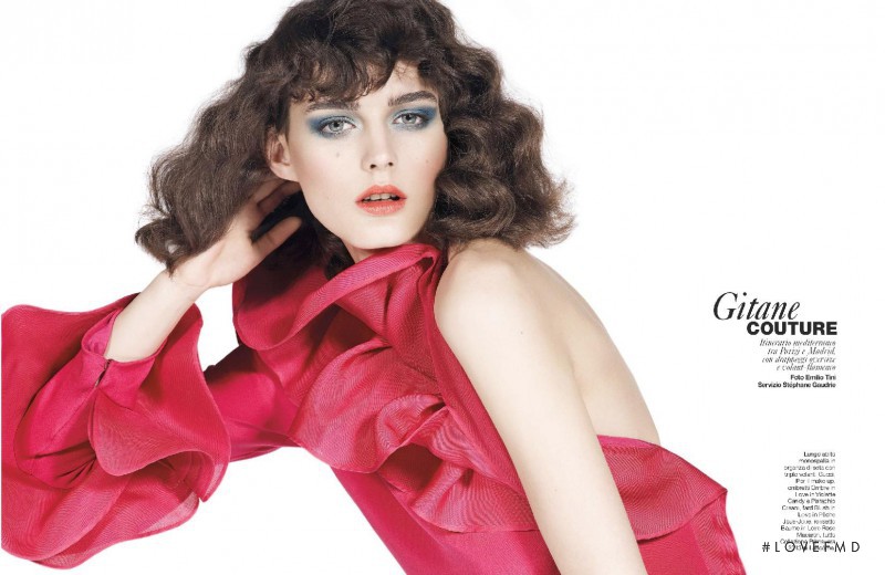 Ksenia Nazarenko featured in Gitane Couture, February 2013