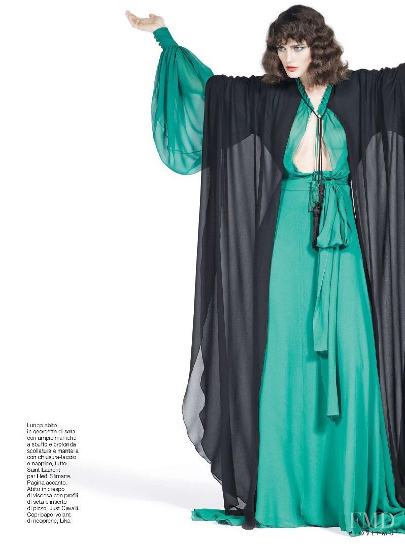 Ksenia Nazarenko featured in Gitane Couture, February 2013