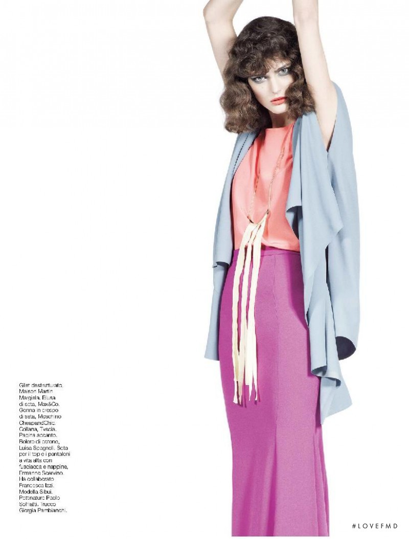 Ksenia Nazarenko featured in Gitane Couture, February 2013