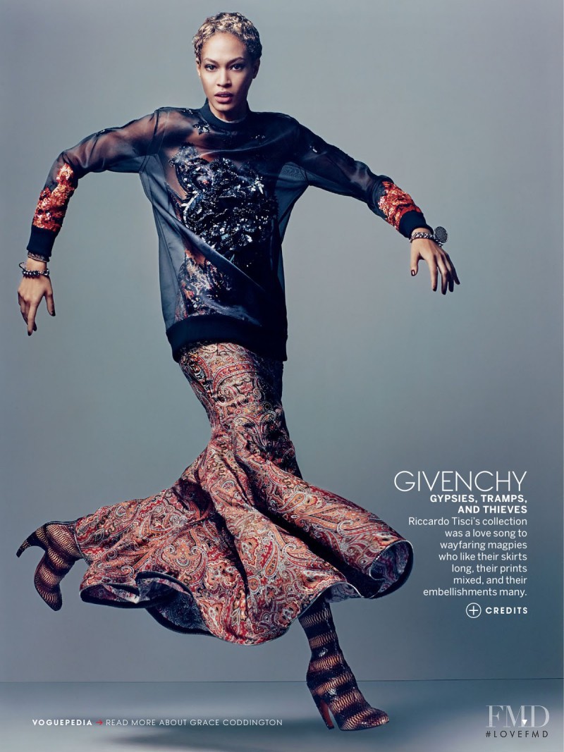 Joan Smalls featured in Indentity Politics, July 2013