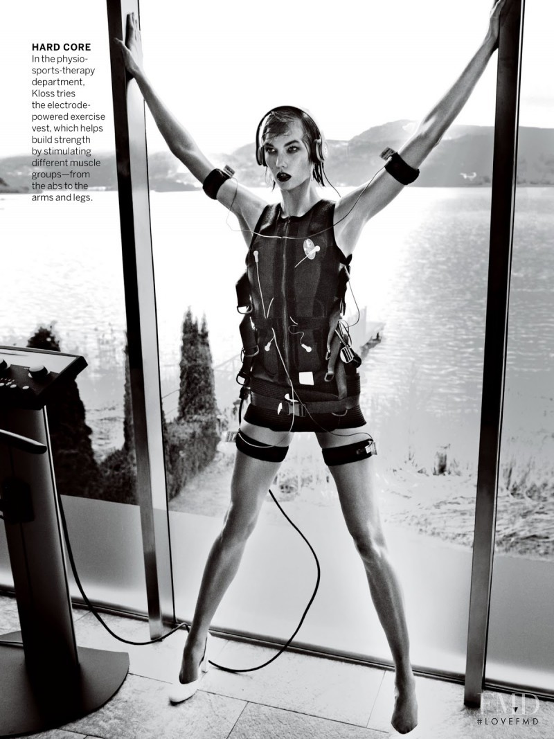 Karlie Kloss featured in Destination Detox, July 2013
