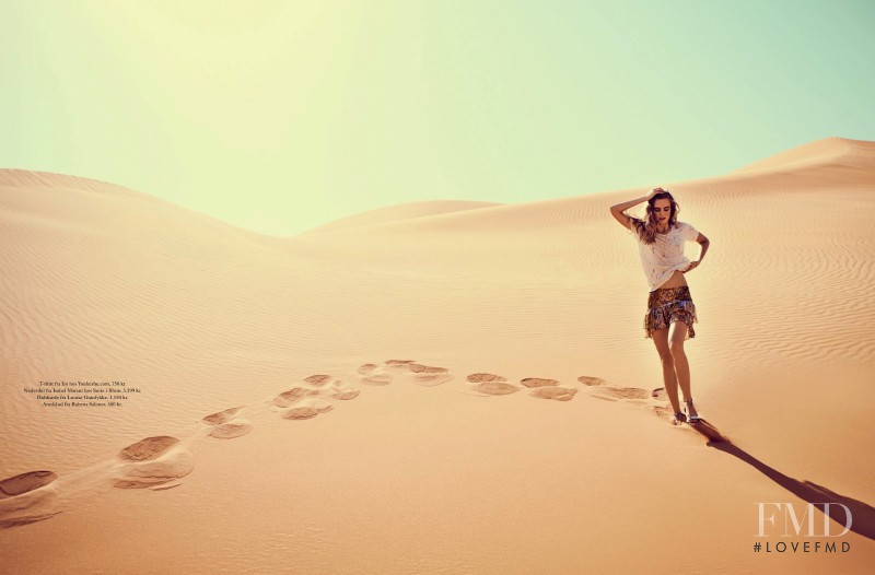 Milou Sluis featured in The Desert, June 2013