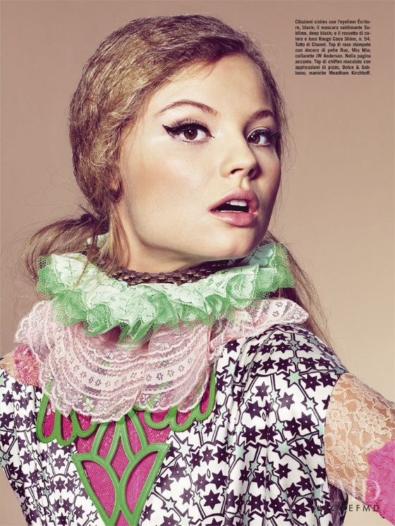 Magdalena Frackowiak featured in Beauty, April 2011