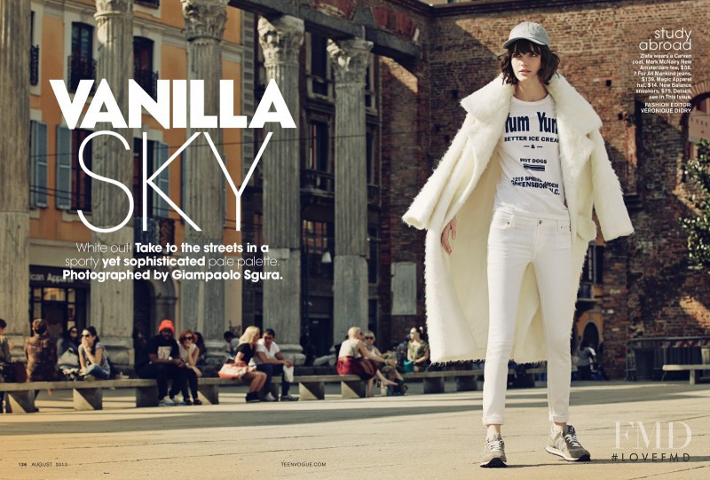 Zlata Mangafic featured in Vanilla Sky, August 2013