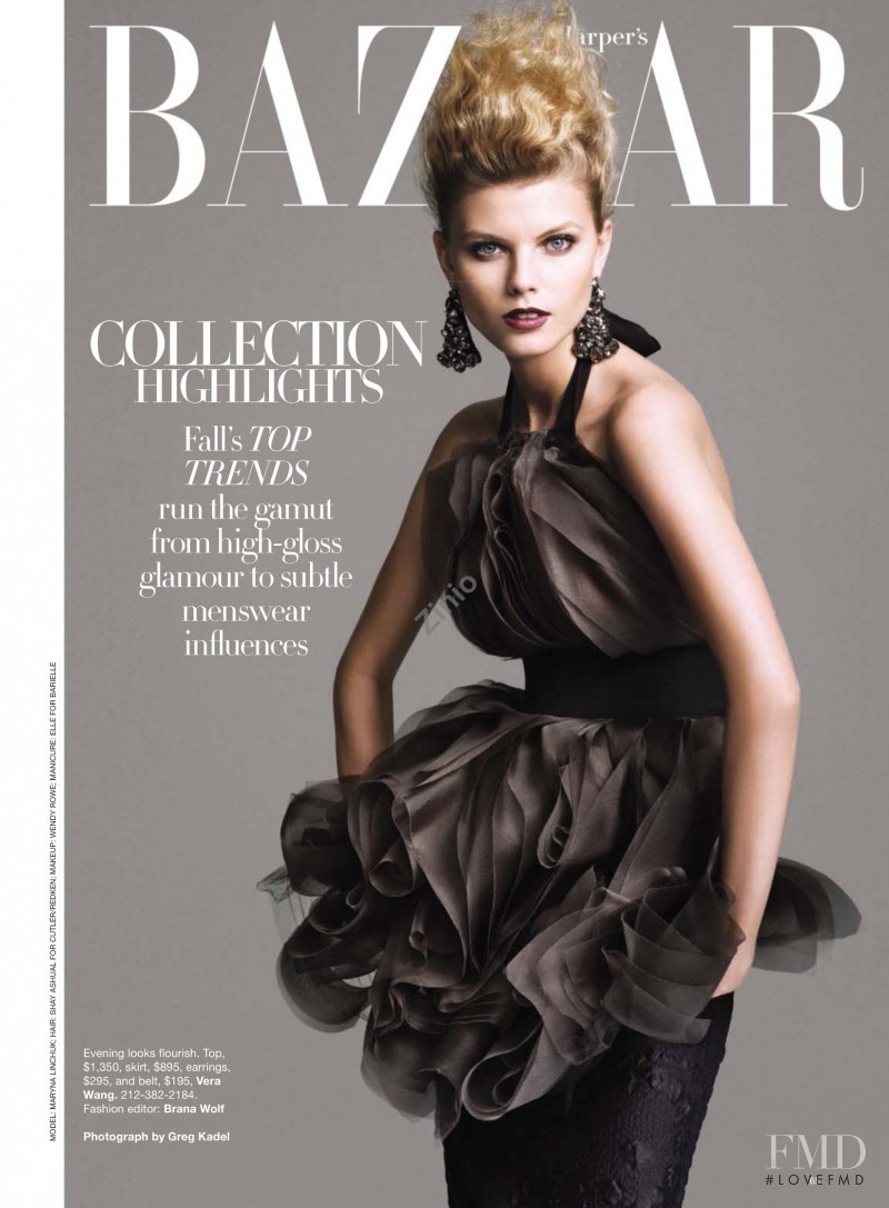Maryna Linchuk featured in The New Season, July 2009