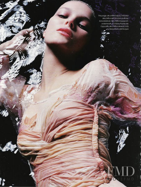Julia Valimaki featured in The New Neutrals, April 2007