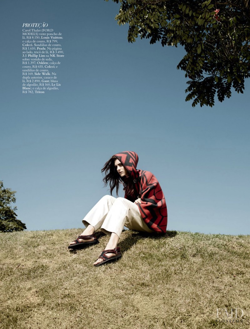 Carolina Thaler featured in Solar Grunge, July 2013