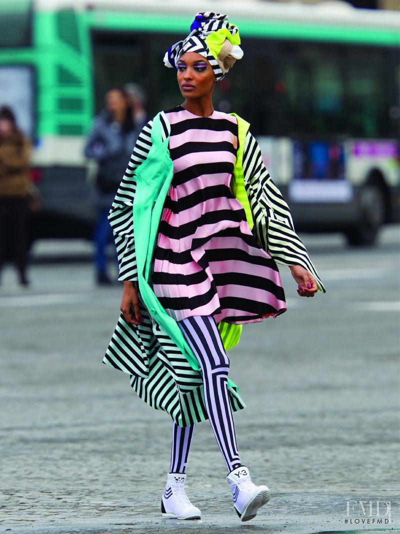Jourdan Dunn featured in Street Style, March 2013