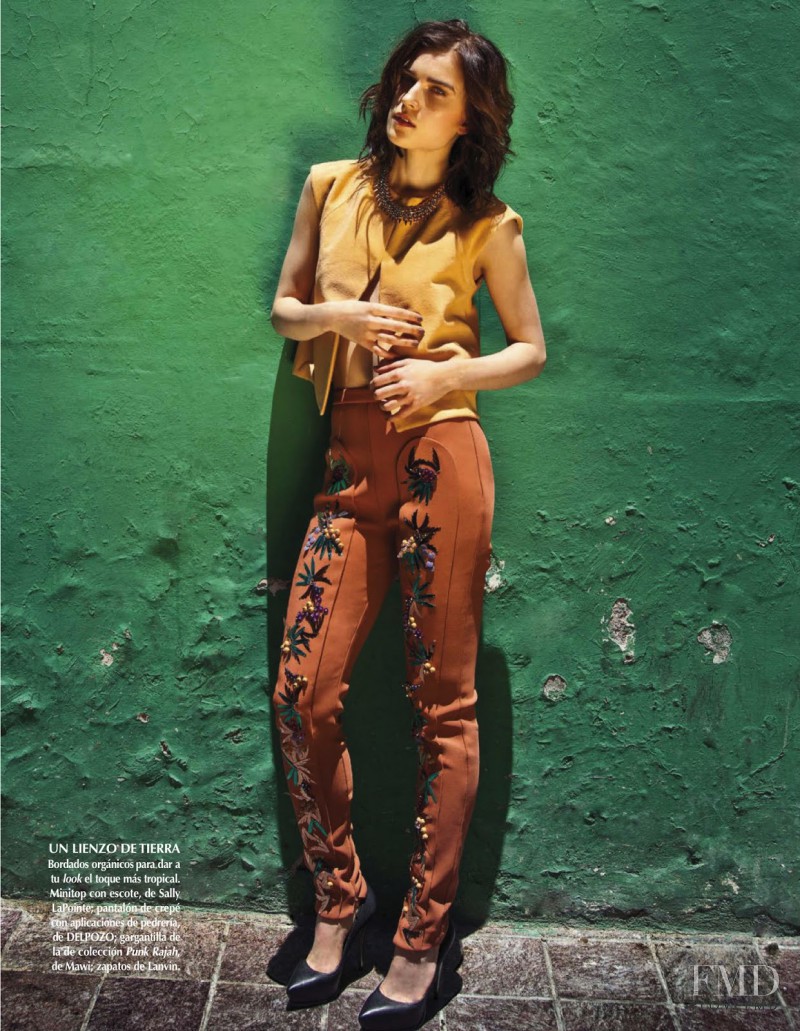 Jana Knauerova featured in Puro Color, July 2013