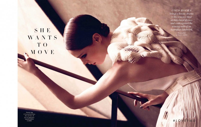 Coco Rocha featured in She Wants To Move, August 2013