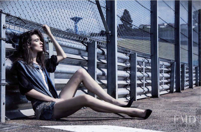 Carolina Thaler featured in Speed Racer, July 2013